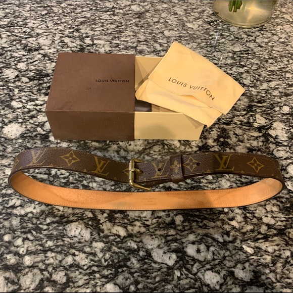 Louis Vuitton Accessories - Louis Vuitton Monogram Belt - Size 90/36